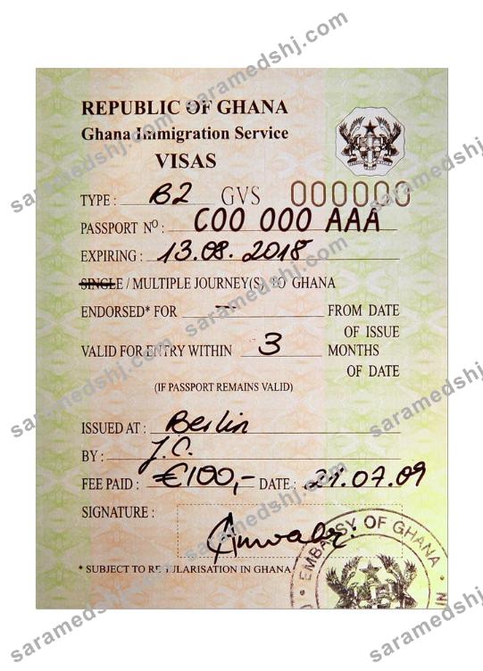 GHANA visa